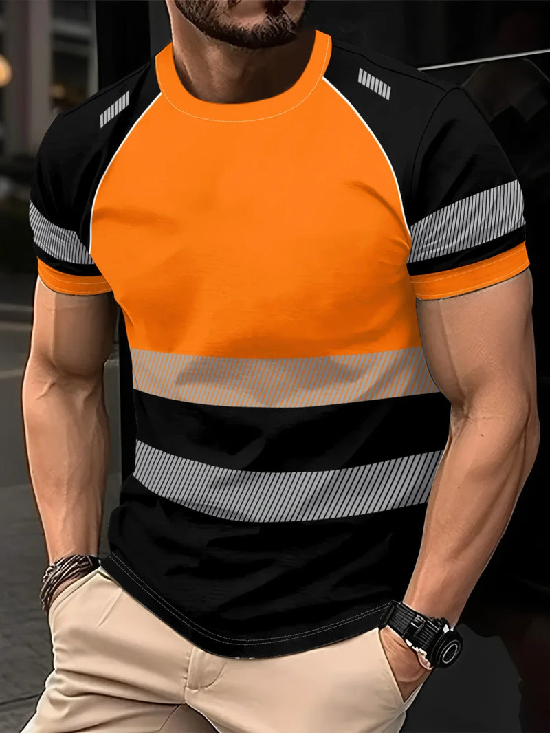 High Visibility Reflective Safety T-Shirt
