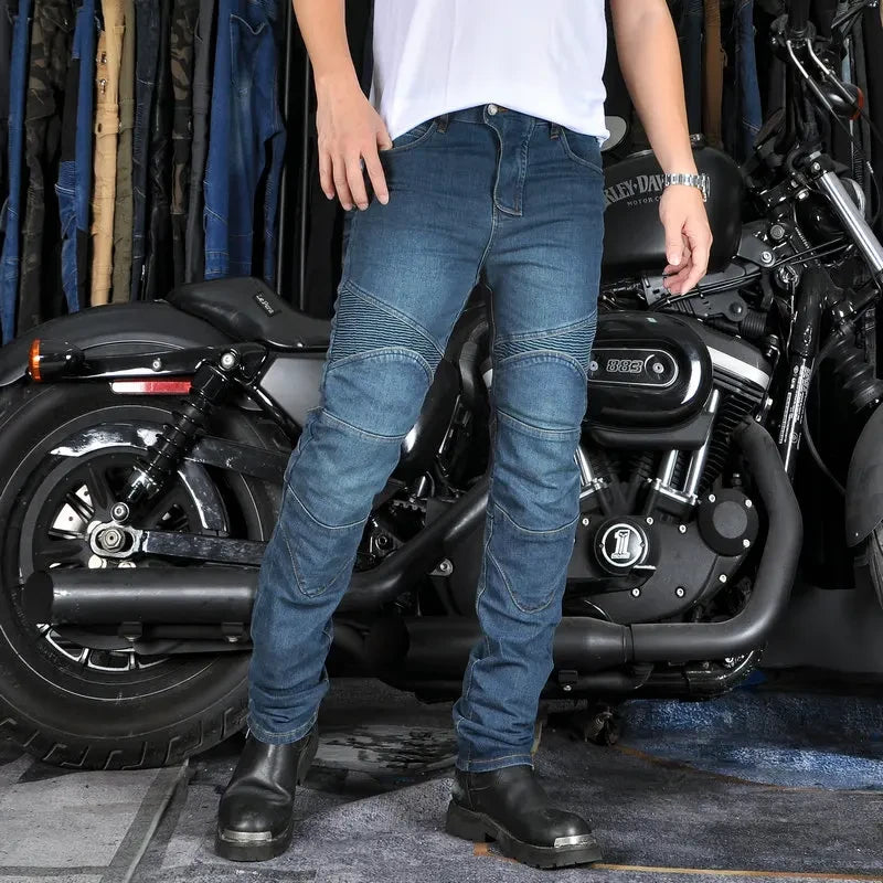 Classic Motorcycle Riding Jeans