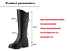 Gefütterte Damen Lederstiefel