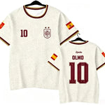 Spain Style 3D Print Football Jersey
