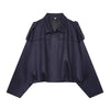 Faux Suede Bomber Jacket