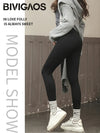 High Waist Fleece Workout Leggings