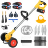 Cordless Electric Lawn Mower Weed Whacker