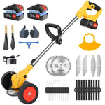 Cordless Electric Lawn Mower Weed Whacker