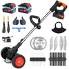 Cordless Electric Lawn Mower Weed Whacker
