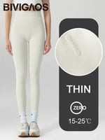 High Waist Fleece Workout Leggings
