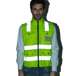High Visibility Reflective Work Vest