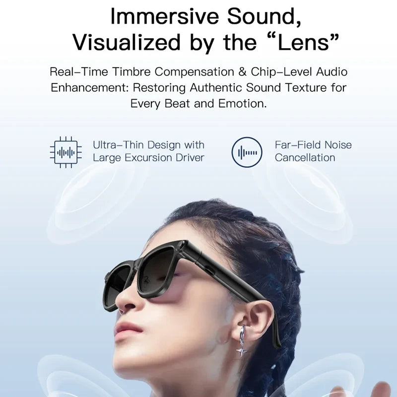 AI Voice Assistant Smart Glasses