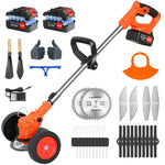 Cordless Electric Lawn Mower Weed Whacker