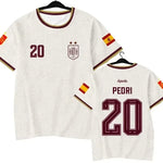 Spain Style 3D Print Football Jersey