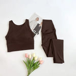 Strap Cross Back Yoga Set