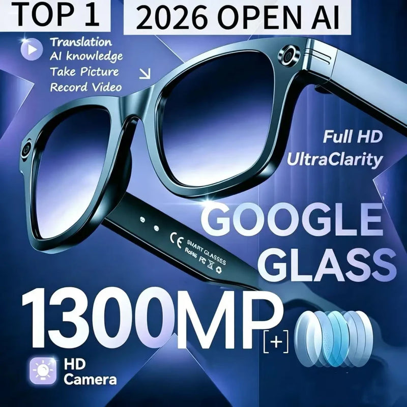 Smart AI Video Recording Sunglasses