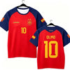 Spain Style 3D Print Football Jersey