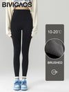 High Waist Fleece Workout Leggings
