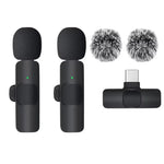 Wireless Lavalier Microphone for Live Streaming and Gaming