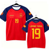 Spain Style 3D Print Football Jersey