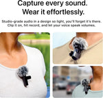 Wireless Lavalier Microphone for Live Streaming and Gaming
