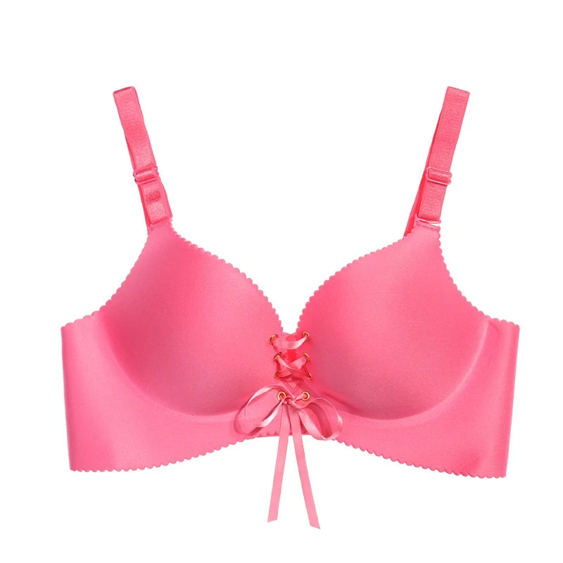 Seamless Wireless Push Up Bra