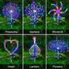 Solar LED Firework Garden Lights