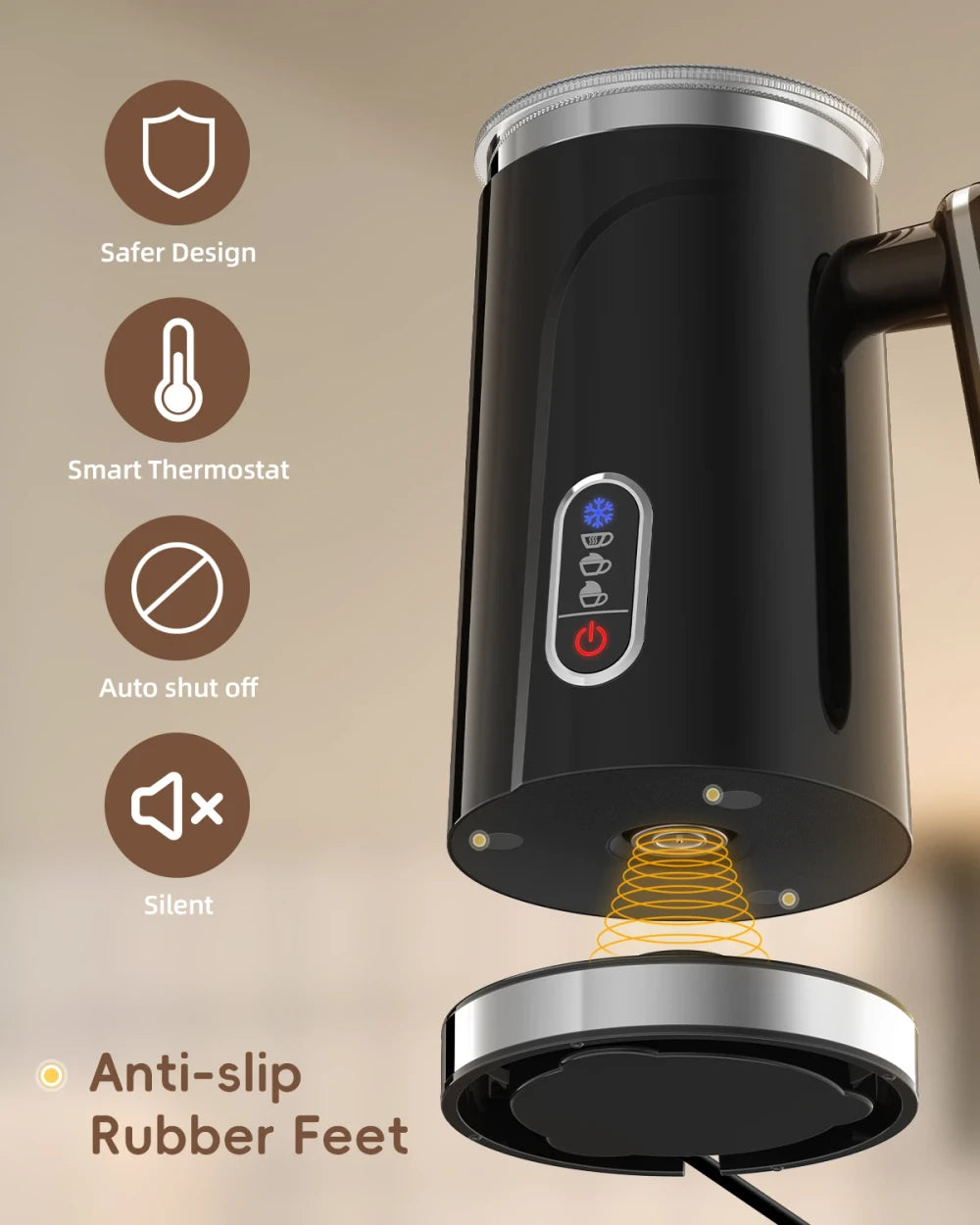 BioloMix Automatic Milk Frother and Warmer
