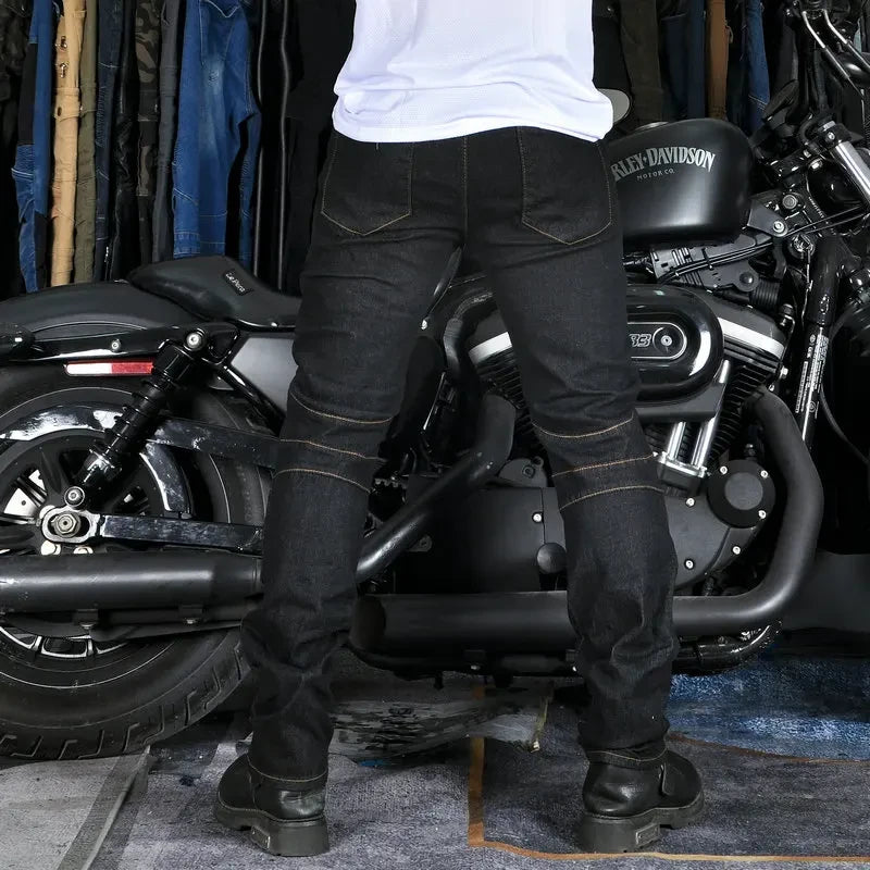Classic Motorcycle Riding Jeans