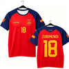 Spain Style 3D Print Football Jersey