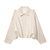 Faux Suede Bomber Jacket