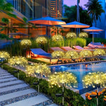 Solar LED Firework Garden Lights