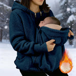 Warm Fleece Baby Carrier Hoodie