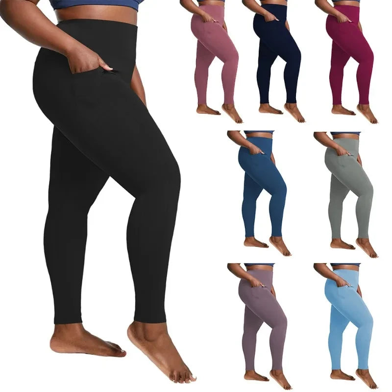 High Waisted Pocket Yoga Leggings